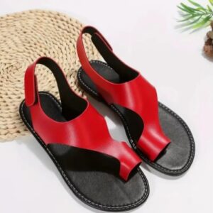 TM0009 Ankle Strap Sandals with Toe Loop